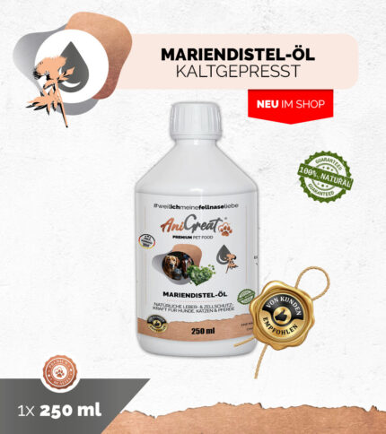Mariendistelöl 250 ml