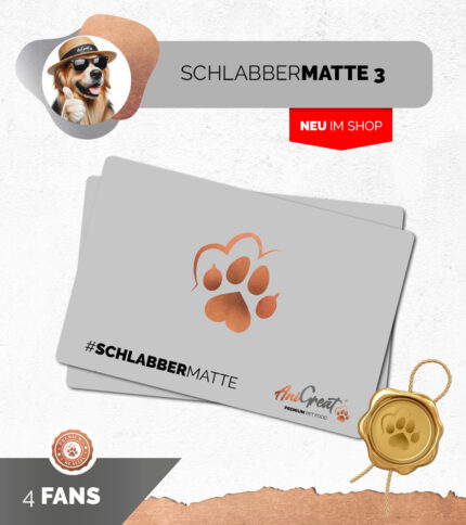 Futterplatz-Matte 3 #schlabbermatte