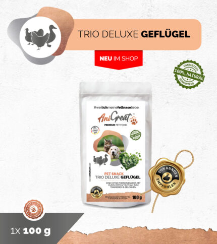 Trio De Luxe Geflügel Snacks 100 g