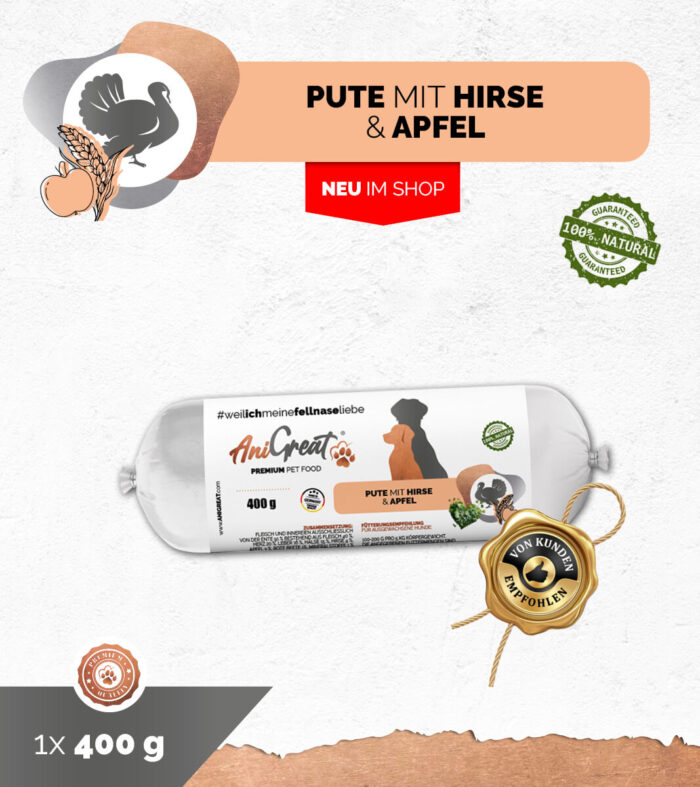 AniGreat_w_rste_9.jpg Pute mit Hirse & Apfel Premium – Bild 1